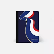 PAPIER TIGRE / Elysée A5筆記本-法式經典  Tricolore 三色旗