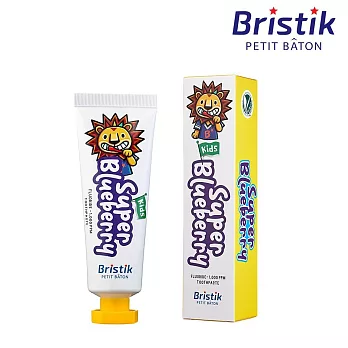 【Bristik】動物小夥伴 兒童含氟牙膏(藍莓)50g