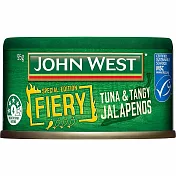澳洲【JOHN WEST】墨西哥辣椒風味鮪魚(95g)
