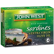 澳洲【JOHN WEST】油漬沙丁魚(110g)