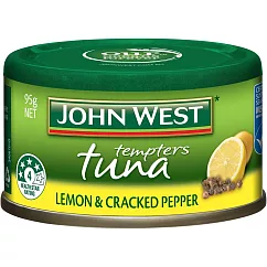 澳洲【JOHN WEST】TEMPTERS檸檬胡椒鮪魚(95g)