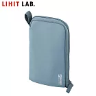 LIHIT LAB A-3201 環保系列站立式筆袋  淺藍色