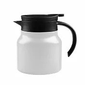 【EZlife】316不鏽鋼茶水分離大容量保溫燜茶壺(800ml) 白色