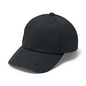 【MUJI 無印良品】撥水加工附防水膠條棒球帽 黑色