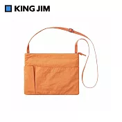 【KING JIM】EMILy隨身攜帶小包 A5  橘色