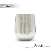 【AnnZen】《FantasTi》鈦愛生活-雙層保冷溫純鈦杯-燦銀結晶