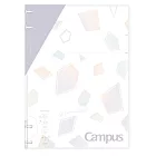 KOKUYO 礦石限定Campus 2x2薄型4孔活頁夾(限定)- 紫