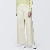 【MUJI 無印良品】女有機棉丹寧寬版寬鬆褲 29 原色