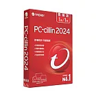 趨勢PC-cillin 2024 雲端版 一年一台防護版 (盒裝)