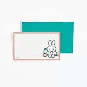 【Green Flash】Miffy米飛兔系列 迷你卡片組 ‧ 粉紅