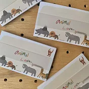 【sanaxillu】明信片/小卡組 | animal love _小卡組