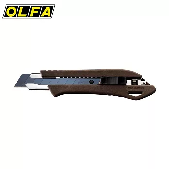 OLFA木塑複合材質防滑握把美工刀 WD-AL/BRN