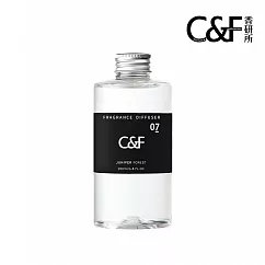 【C&F香研所】黑標系列 香氛精油擴香補充罐 無 杜松森林200ml