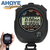 【AHOYE】0.01秒精度防水運動計時碼表 (計時器 秒錶 裁判錶)