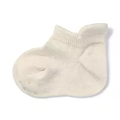 【MUJI 無印良品】幼兒棉混淺口直角襪11-15cm 原色