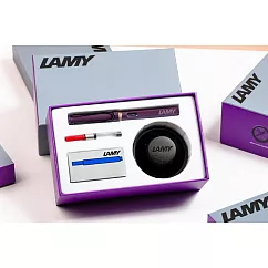 LAMY 鋼筆 / SAFARI狩獵者系列 限量色20周年紀念款(鋼筆墨水禮盒) ─ 筆尖─F 黑莓紫羅蘭