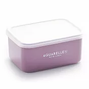 【SABU HIROMORI】日本製AQUARELLE微波抗菌保鮮盒 250ml 可微波 可洗碗機 薰衣草紫