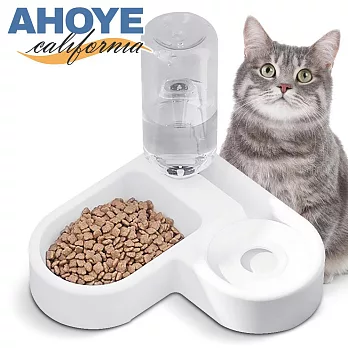 【Ahoye】寵物自動餵食器 餵水器 貓碗 狗碗 寵物碗