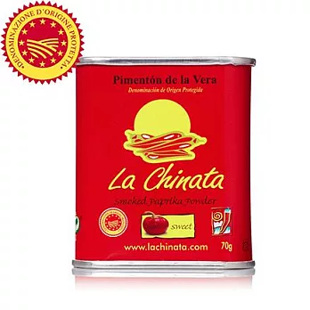 西班牙【La Chinata】煙燻紅椒粉- (70g) 甜味