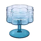 [星巴克]波紋造型玻璃點心杯
