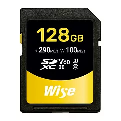 Wise 128GB SDXC UHS─II V60 記憶卡
