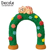 【DECOLE】concombre 花花國裡的愛麗絲 貓貓在花拱門上睡覺