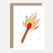 【AWS】Fire Match - Birthday Greeting card  生日卡 #1406