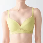 【MUJI 無印良品】女尼龍可調整胸型胸罩S+ 淺黃