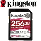 Kingston 金士頓 256GB 280MB/s SDXC UHS-II U3 V60 記憶卡 SDR2V6/256GB