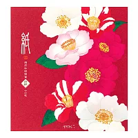 MIDORI JAPANWORKS日本名藝系列(冬季) 便箋-茶梅4款