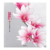 MIDORI JAPANWORKS日本名藝系列(冬季) 便箋-絹印粉木蓮