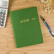 【conifer綠的事務】2025-25K活頁支票登記簿 -綠