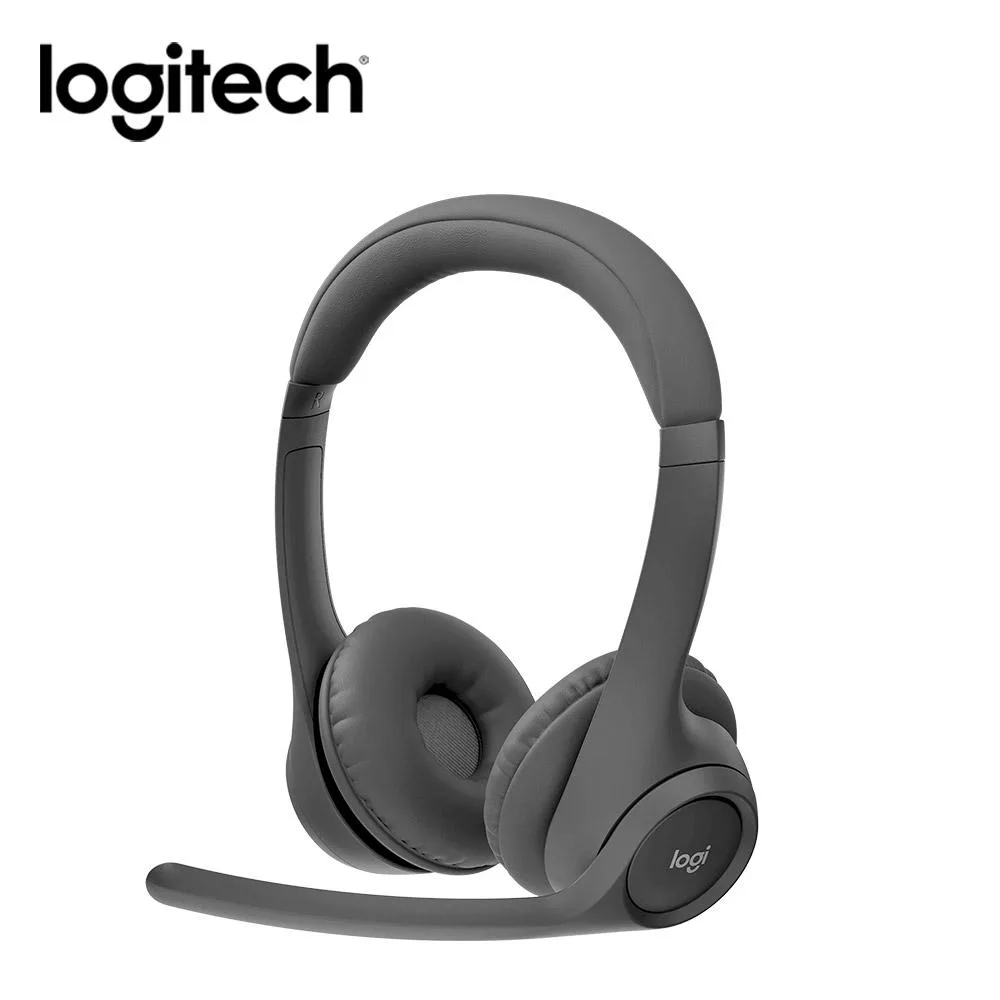 羅技 Zone 300 無線藍牙耳機麥克風 午夜黑