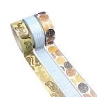 青銅器圖紋紙膠帶【受託代銷】