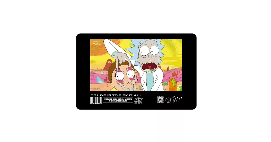 博客來-Rick and Morty 《risk》一卡通