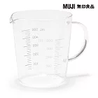 【MUJI 無印良品】耐熱玻璃量杯/500ml約直徑10.5x高12cm