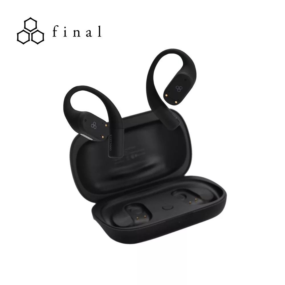 日本 Final KDT3000 開放耳掛式藍牙耳機麥克風 經典黑