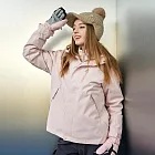 【KISSDIAMOND】G-Pro石墨烯禦寒極鋒衣三穿外套(男女款/KDFJ-6888) M 貝栗粉