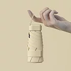 【KISSDIAMOND】小清新便攜手動環扣傘(KDU-1002) FREE 奶黃