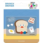 早午餐兄弟系列SuperCard悠遊卡 吐司大哥【受託代銷】