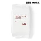【MUJI 無印良品】掃除系列/地板拖把替換紙/乾型.壓紋加工20張入/單張約20x30cm