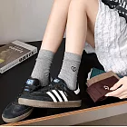 【Missking 1983】愛心刺繡無骨中筒襪堆堆襪 (4雙組)