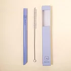 好玻GOODGLAS | 玻玻島-奶油色玻璃吸管/DRINK熊