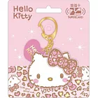 Hello Kitty豹紋愛心Supercard壓克力造型悠遊卡-立體蝴蝶結【受託代銷】