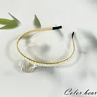 【卡樂熊】韓版珍珠輕奢造型髮箍- 層次排列