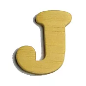 英文字母(木質素材)-J