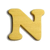 英文字母(木質素材)-N