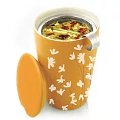 Tea Forte 卡緹茗茶杯 (星蘭) Kait Tea Brewing System                              土黃色+星蘭葉