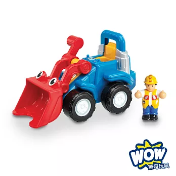 英國 WOW Toys 驚奇玩具 小山貓推土機 盧可