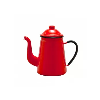野田琺瑯－咖啡壺（紅）                              紅